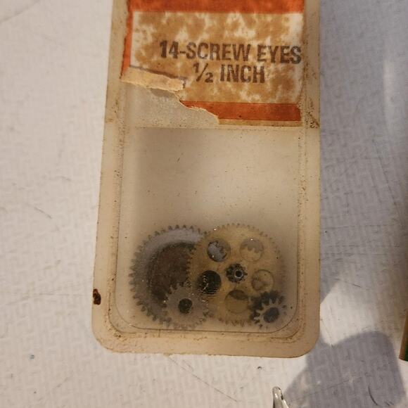 Steampunk bundle cosplay bits and bobs key clock parts bulbs vintage trinkets - Picture 12 of 12